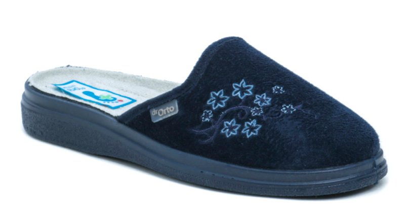 Dr. Orto 132D012 modré dámske zdravotné papuče | ARNO-obuv.sk - obuv s tradíciou