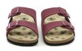 Medi Line 401-24 bordó dámske zdravotné šľapky | ARNO-obuv.sk - obuv s tradíciou