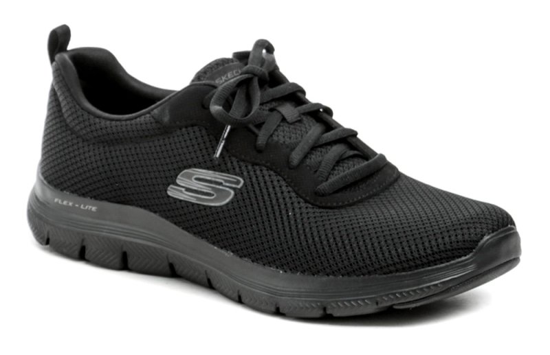 Skechers 149303-BBK čierne dámske poltopánky | ARNO-obuv.sk - obuv s tradíciou