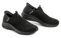 Skechers 232450-BBK čierne pánske Slip-in poltopánky | ARNO-obuv.sk - obuv s tradíciou