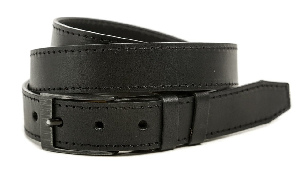 Black Hand 034-98 pánsky čierny kožený opasok šírka 28 mm EUR 110